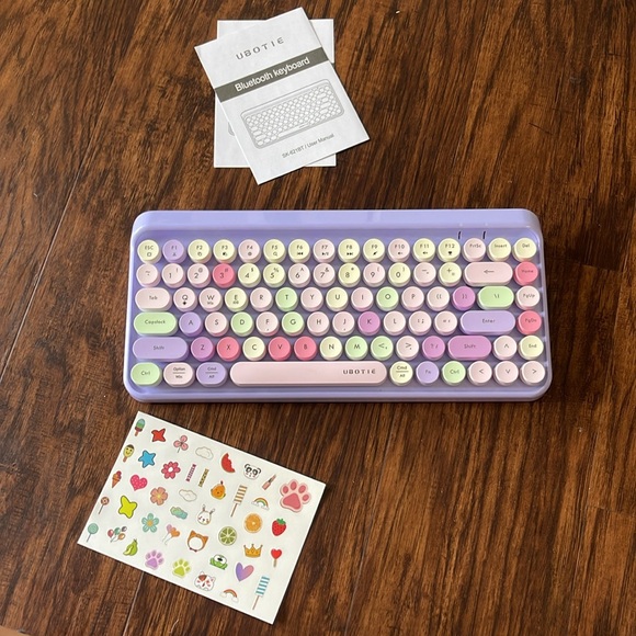 UBOTIE Bluetooth Bubble Keyboard - Picture 2 of 5